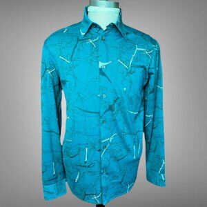 Hermes Stretch Cotton Jersey Harnesses And Nets Shirt Size M Made In France New